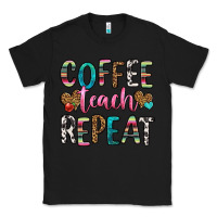 Black coffee teach repeat Classic Tee - HRA Design Shop