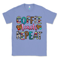 Colony Blue coffee teach repeat Classic Tee - HRA Design Shop