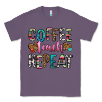 Lavender coffee teach repeat Classic Tee - HRA Design Shop
