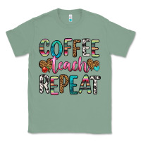 Sage coffee teach repeat Classic Tee - HRA Design Shop