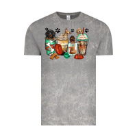 Cloud Rock dog coffee cups Vintage Tee - Zillion Design Studio