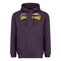 Plum bus driver american sunglasses Heavyweight Hoodie - Jasminsmagicworld