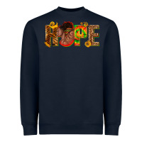 Navy hope afro Heavyweight Sweatshirt - texasbilliewilder
