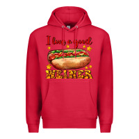 Cardinal i love a good weiner Premium Hoodie - AdoDesignShop