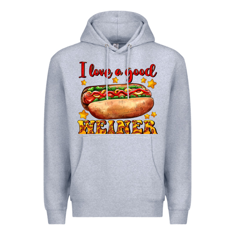 I Love A Good Weiner Premium Hoodie by AdoDesignShop | Teevron
