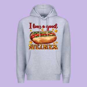 I Love A Good Weiner Premium Hoodie Designed By Adodesignshop