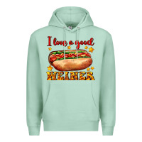 Seafoam i love a good weiner Premium Hoodie - AdoDesignShop