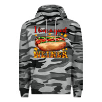 Slate Camo i love a good weiner Premium Hoodie - AdoDesignShop