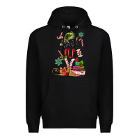 Black baby elf Premium Hoodie - MaliasSmallBusiness