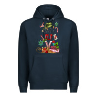 Navy baby elf Premium Hoodie - MaliasSmallBusiness