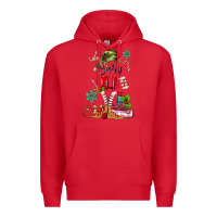 Red baby elf Premium Hoodie - MaliasSmallBusiness