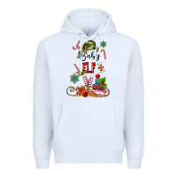White baby elf Premium Hoodie - MaliasSmallBusiness