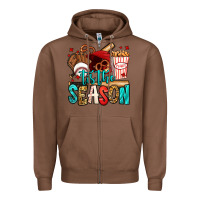 Chestnut 'tis the season baseball game Zipper Hoodie - Jasminsmagicworld