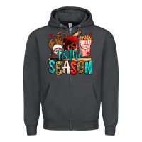 Smoke 'tis the season baseball game Zipper Hoodie - Jasminsmagicworld