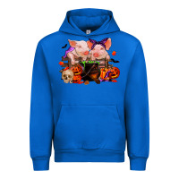 Cobalt halloween pigs Urban Hoodie - RanaPortraitStore