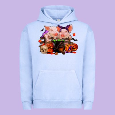 Halloween Pigs Urban Hoodie Designed By Ranaportraitstore