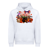 White halloween pigs Urban Hoodie - RanaPortraitStore