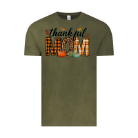 Vintage Olive thankful mom Vintage Tee - texasbilliewilder