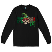 Black Boy Mini Elf Skull Long Sleeve Tee - FaDigitalArtStudio