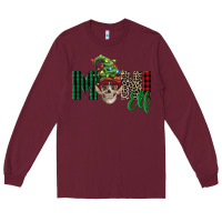 Burgundy Boy Mini Elf Skull Long Sleeve Tee - FaDigitalArtStudio