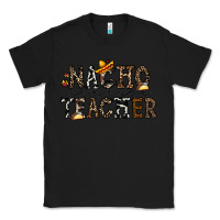 Black nacho averange teacher Classic Tee - CowhideDigitalArt