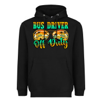 Black bus driver off duty Heavyweight Hoodie - Jasminsmagicworld