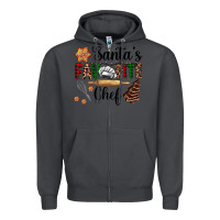 Smoke santa's favorite chef Zipper Hoodie - AdoDesignShop