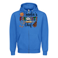 True Royal santa's favorite chef Zipper Hoodie - AdoDesignShop