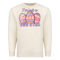 Sandshell i'm just so egg stra Premium Sweatshirt - MaliasSmallBusiness