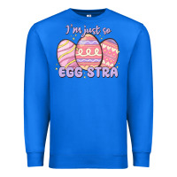 True Royal i'm just so egg stra Premium Sweatshirt - MaliasSmallBusiness