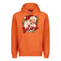 Carrot believe christmas santa claus Premium Hoodie - MaliasSmallBusiness