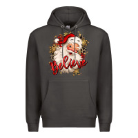 Smoke believe christmas santa claus Premium Hoodie - MaliasSmallBusiness