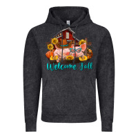 Vintage Arctic Welcome fall pigs Vintage Hoodie - RanaPortraitStore