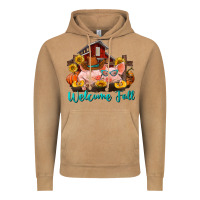 Vintage Camel Welcome fall pigs Vintage Hoodie - RanaPortraitStore