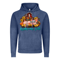 Vintage Denim Welcome fall pigs Vintage Hoodie - RanaPortraitStore