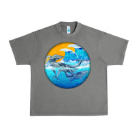 Tornado humpback whale Urban Heavy Tee - BarkalooDesign