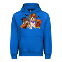 Cobalt Halloween beagle dog Urban Hoodie - RanaPortraitStore