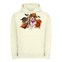 Pigment Pistachio Halloween beagle dog Urban Hoodie - RanaPortraitStore