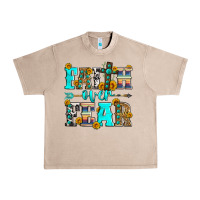 French Oak faith over fear Urban Heavy Tee - Zillion Design Studio