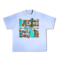 Grape Ice faith over fear Urban Heavy Tee - Zillion Design Studio