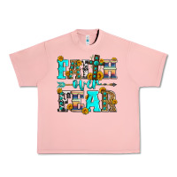 Salmon faith over fear Urban Heavy Tee - Zillion Design Studio