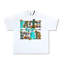 White faith over fear Urban Heavy Tee - Zillion Design Studio