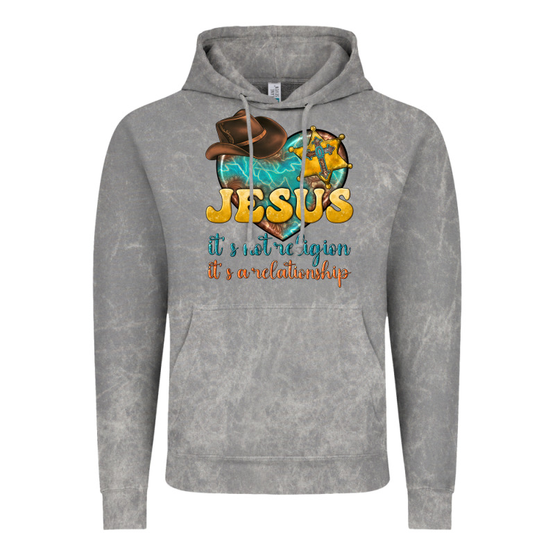 Jesus It S Not Religion It S A Relationship Vintage Hoodie by texasbilliewilder | Teevron