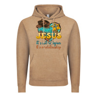 Vintage Coffee jesus it s not religion it s a relationship Vintage Hoodie - texasbilliewilder