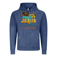 Vintage Denim jesus it s not religion it s a relationship Vintage Hoodie - texasbilliewilder