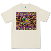 Bone mardi gras fleur de lis hearts leopard glitter Premium Tee - Artiststas