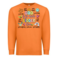 Carrot god is so much bigger than malia Premium Sweatshirt - MaliasSmallBusiness