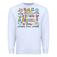 White god is so much bigger than malia Premium Sweatshirt - MaliasSmallBusiness