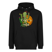 Black cactus go sit on a cactus Heavyweight Hoodie - Jasminsmagicworld