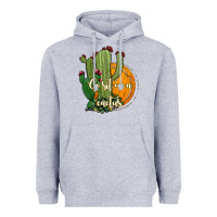 Heather Grey cactus go sit on a cactus Heavyweight Hoodie - Jasminsmagicworld